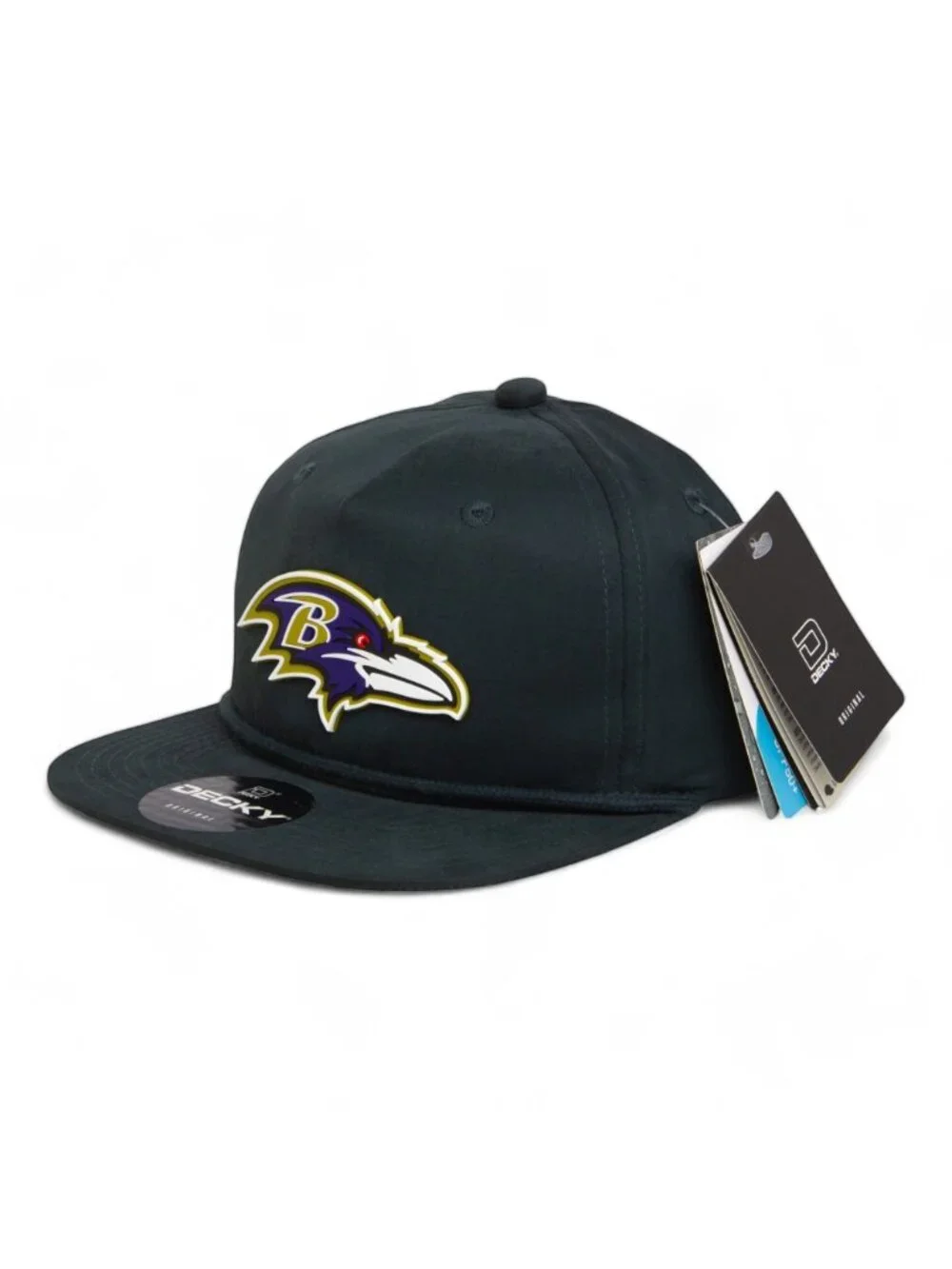 Baltimore Ravens 3D Classic Rope Hat- Charcoal